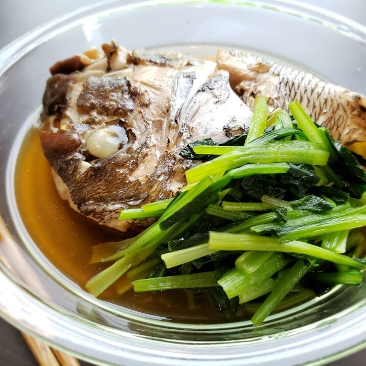 独居自炊 真鯛のかぶと煮 レシピ 作り方 By ブッ子 楽天レシピ